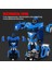 Uzaktan Kumandalı Şarjlı Robota Dönüşen Araba Işıklı 1/18 Ölçek Transformers Robota Dönüşen Oyuncak Araba 4