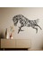 Ağaç Dalı At Temalı Ahşap Duvar Tablosu 2