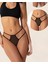 Dodes Fantazi Siyah Seksi Tül Kadın String - Fantezi Tanga TG270036 1