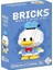 Donald Duck Disney 3D Yapboz Figürü (150 Parça) | Nano Blok Mini Bricks Seti Koleksiyon 2