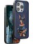 iPhone 15 Pro Perma Desenli Kapak - LACIVERT-(5796) 2