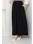 Siyah Ince Fitilli Kadife Kadın Etek Beli Lastikli 38 40 42 44 46 48 Bedenlere Uyumludur. 7