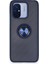 Xiaomi Redmi 12C Kılıf Montreal Yüzüklü Silikon Kapak - Lacivert 1