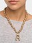 Altın Renkli Boncuklu Kısa Kolye 1