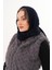 Kapüşon Detaylı Örgü Şal | Hooded Scarf Trendi 8