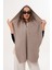 Kapüşon Detaylı Örgü Şal | Hooded Scarf Trendi 3