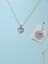 Orijinal Swarovski Taşlı Gümüş Kalpli Tektaş Kolye (925 Ayar) 2