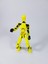 Dummy Oynar Eklemli 15 cm Aksiyon Oyuncağı Neon Sarı Siyah 3 Çift El & Aksesuar 2