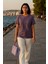 Kadın T-Shirt Soft Doku Pamuk Kumaş Basic 1