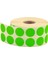 Nokta Etiketi 20 mm Florasan Yeşil 2500 Lü 1