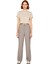 Kadın Vizon Çizgili Geniş Paça Pantolon Fonksiyonel Dayanıklı Kaliteli Konforlu Estetik Şık 1