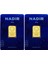 20 Gram (10 Gram +10 Gram) Külçe Gram Altın 24 Ayar 1