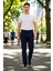 Erkek Slim Fit Düz Renk Gabardin Pantolon Fonksiyonel Dayanıklı Kaliteli Konforlu Estetik Şık 4