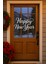 Happy New Year Temalı Vitrin Cam Sticker Beyaz Model 3 90X50 cm 3