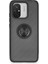 Xiaomi Redmi 12C Kılıf Montreal Yüzüklü Silikon Kapak - Siyah 1