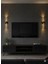 Bhbackhome Bubbletrio Şık ve Zarif Modern LED Duvar Aplik 51 cm Siyah 4
