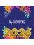 Happy New Year Geyik ve 2026 Yılbaşı Süslemeleri Yeni Yıl Vitrin,cam,duvar Sticker 7