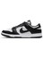Dunk Low Retro Panda Leather Mens Sneaker Hakiki Deri Günlük Spor Ayakkabı Siyah Beyaz 1