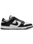 Dunk Low Retro Panda Leather Mens Sneaker Hakiki Deri Günlük Spor Ayakkabı Siyah Beyaz 2