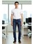 Erkek Açık Comfort Denim Dar Paça Pantolon Fonksiyonel Dayanıklı Kaliteli Konforlu Estetik 3