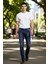 Erkek Açık Comfort Denim Dar Paça Pantolon Fonksiyonel Dayanıklı Kaliteli Konforlu Estetik 4