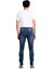 Erkek Dar Paça Tırnak Detaylı Jean Pantolon Fonksiyonel Dayanıklı Kaliteli Konforlu Modern 2