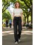 Kadın Wide Leg Jean Antrasit Vintage Yıkama Fonksiyonel Dayanıklı Kaliteli Konforlu Modern 2