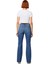 Kadın Flare Kesim Denim Pantolon Yüksek Bel Esnek Kumaş Günlük Stil Fonksiyonel Dayanıklı Şık 1