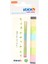 Stıckn 50x20mm 6 Renk 180yp Ayraç (İndex) Doğa Rengi 21597 1