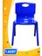 Anaokulu Kreş Çocuk Sandalyesi Mavi 1.kalite Kırılmaz Plastik 1 (Bir) Adet 1