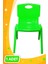 Anaokulu Kreş Çocuk Sandalyesi Yeşil 1.kalite Kırılmaz Plastik 1 (Bir) Adet 1