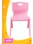 Anaokulu Kreş Çocuk Sandalyesi Pembe 1.kalite Kırılmaz Plastik 1 (Bir) Adet 1