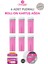 Roll-On Kartuş Sir Ağda Pembe Pudralı 6lı Set 600ML Hassas Cilt ve Hassas Bölge Ağdası 1