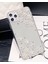 Iphone Uyumlu Şeffaf Taşlı Beyaz Çiçekli Kılıf 2