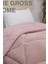 Home Bambu Premium Pembe Renk %100 Pamuk Kumaş Silikon Dolgulu Yorgan 155X215 cm 2