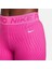 Pro Dri Fit Trainning Medium Support Mid Rise 7/8 Length Kadın Desenli Antrenman Taytı Pembe 2