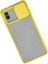 Samsung Galaxy A02 Kılıf Palm Buzlu Kamera Sürgülü Silikon - SARI-(5796) - M981K915-R68981 2