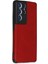 Samsung Galaxy S21 Ultra Kılıf Loop Deri Silikon - Kırmızı 2