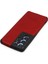 Samsung Galaxy S21 Ultra Kılıf Loop Deri Silikon - Kırmızı 3