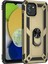 Samsung Galaxy A03 Kılıf Sofya Yüzüklü Silikon Kapak - GOLD-(5796) - M975K807-R65975 1