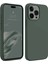 iPhone 15 Pro Max Kılıf First Silikon - Koyu YEŞIL-(5796) - M305K859-R01305 1