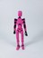 Dummy Oynar Eklemli 15 cm Aksiyon Oyuncağı Pembe Siyah 3 Çift El & Aksesuar 2