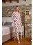 Aqua 26215 Kadın Uzun Kol Yıldız Desen Pijama Takım 1