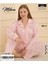 Mihra 50801 Kadın Düğmeli Battal Pijama Takımı 1