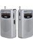Bariton Cep Tipi Mini Analog Radyo Gri 1
