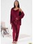 Estiva 24397 Bayan Kadife 3'lü Pijama Takım 1