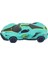 Sürtmeli Drift Arabalar 15 cm - D400-52 - Turkuaz (Lisinya) 3