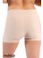Kadın Siyah / Ten Rengi Dikişsiz Lazer Kesim 2'li Paket Extra Rahat Boxer 7