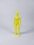 Dummy Oynar Eklemli 15 cm Aksiyon Oyuncağı Sarı Beyaz 3 Çift El & Aksesuar 3