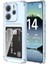Xiaomi Redmi Note 14 4g Uyumlu Kılıf Kartlık Bölmeli Arkası Şeffaf Soft Dayanıklı Kılıf Kapak 2